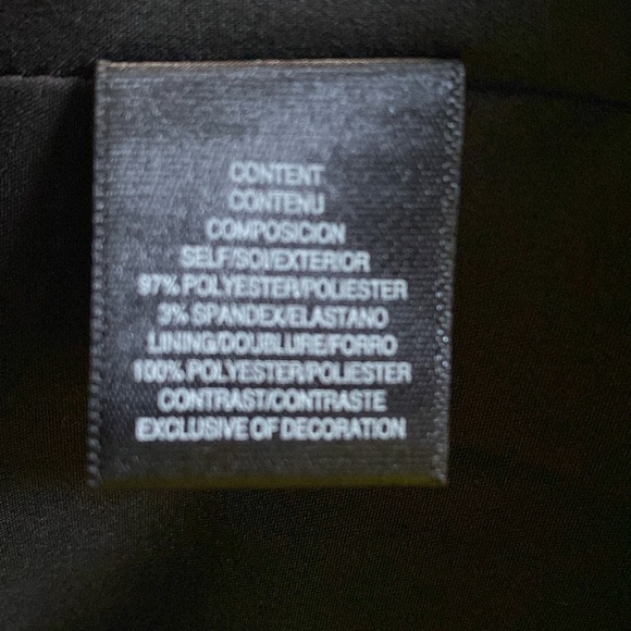 New WAYF Women’s Black lil halter dress feathered hem, Size M - Picture 7 of 8